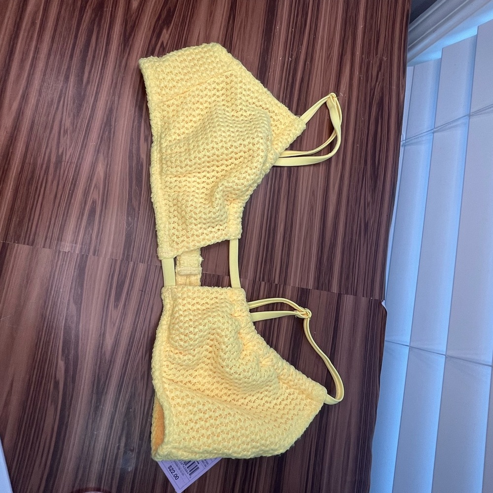 Bikini top yellow‎ large wild fable boxC756